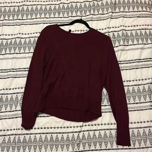 H&M Maroon Sweater